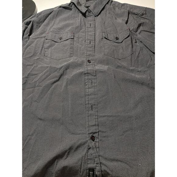 Eighth Avenue Men's Size Large Black With Dots Long Sleeve - Picture 1 of 7
